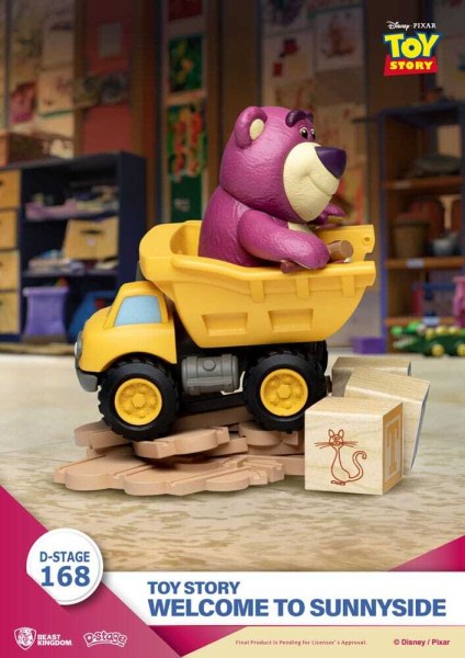 Toy Story diorama PVC D-Stage Welkom bij Sunnyside 14 cm