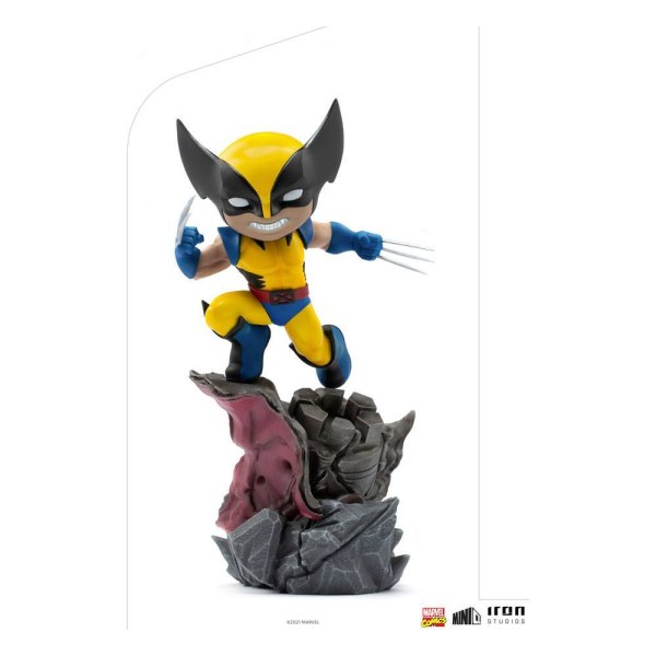 Marvel Comics Mini Co. Deluxe PVC Wolverine (X-Men) figuur 21 cm
