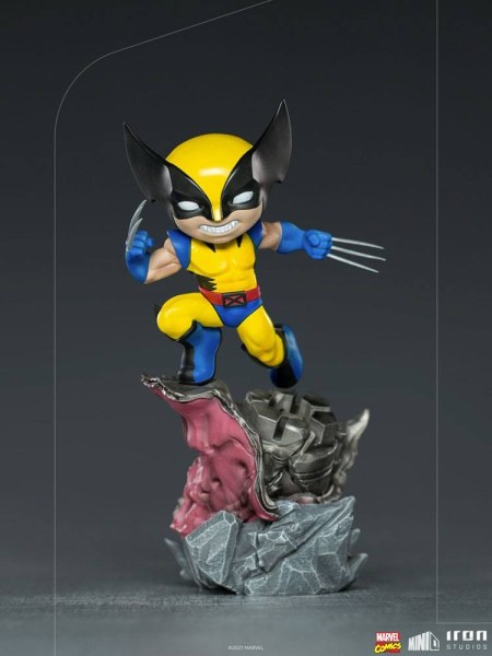 Marvel Comics Mini Co. Deluxe PVC Wolverine (X-Men) figuur 21 cm