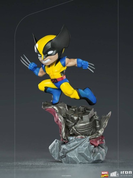 Marvel Comics Mini Co. Deluxe PVC Wolverine (X-Men) figuur 21 cm