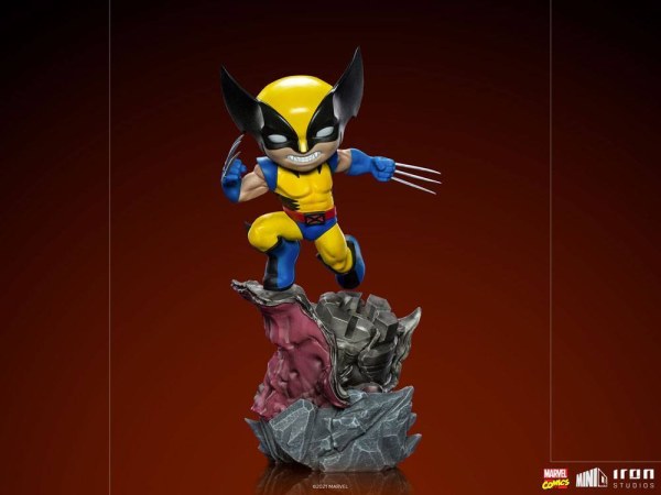 Marvel Comics Mini Co. Deluxe PVC Wolverine (X-Men) figuur 21 cm
