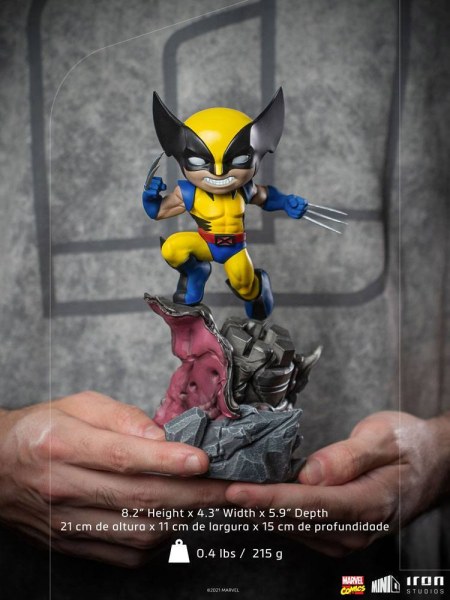 Marvel Comics Mini Co. Deluxe PVC Wolverine (X-Men) figuur 21 cm