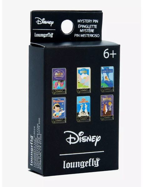 Mysterie Box Pin's Classics VHS-hoezen - Disney Loungefly