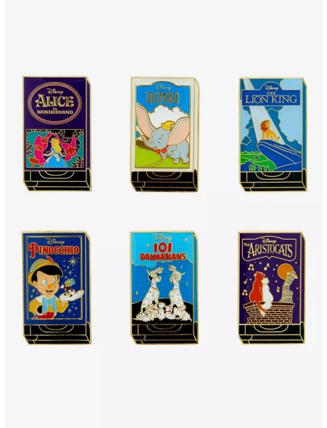 Mysterie Box Pin's Classics VHS-hoezen - Disney Loungefly