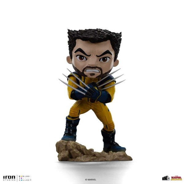 Deadpool en Wolverine beeldje Mini Co. PVC Deadpool en Wolverine set Unmasked 14 cm
