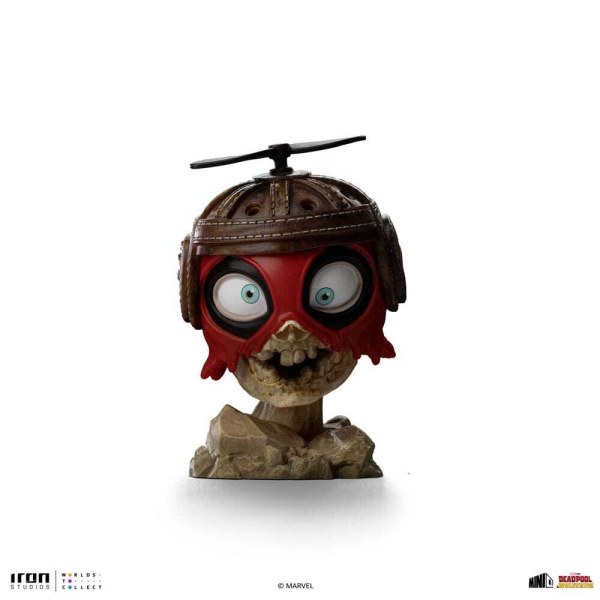Deadpool en Wolverine beeldje Mini Co. PVC Deadpool en Wolverine set Unmasked 14 cm