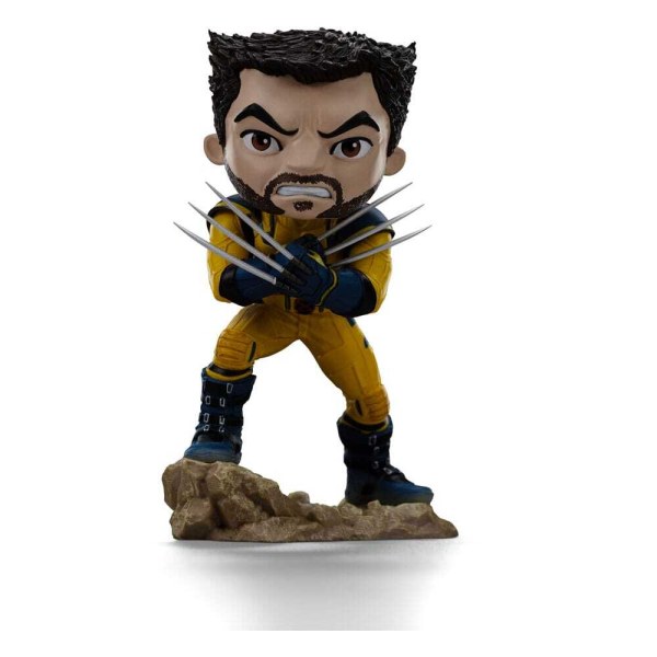 Deadpool en Wolverine Mini Co. PVC-figuur Wolverine Unmasked 14 cm