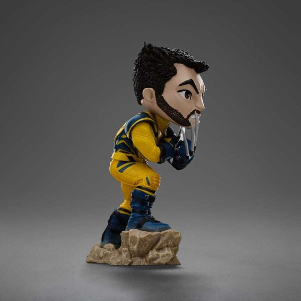 Deadpool en Wolverine Mini Co. PVC-figuur Wolverine Unmasked 14 cm