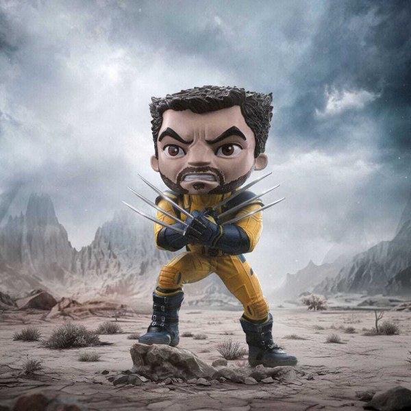 Deadpool en Wolverine Mini Co. PVC-figuur Wolverine Unmasked 14 cm