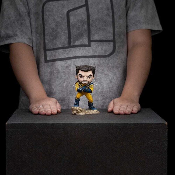 Deadpool en Wolverine Mini Co. PVC-figuur Wolverine Unmasked 14 cm