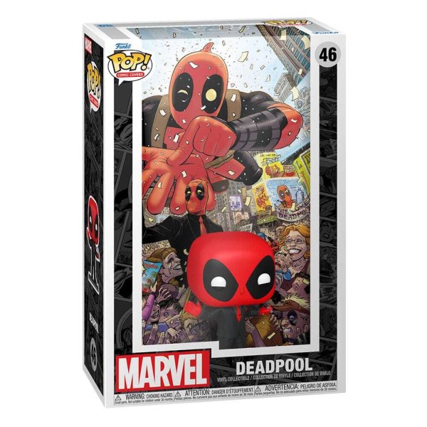 FUNKO POP! 46 Comic Cover Deadpool in Zwart Pak - Marvel Deadpool (2025)