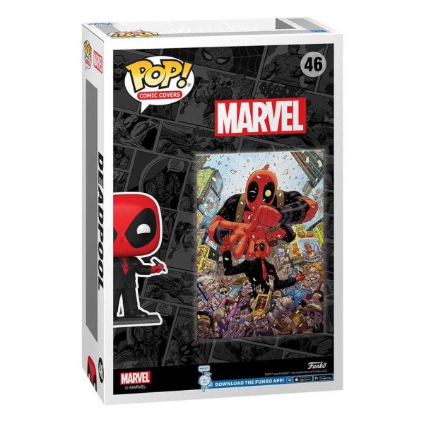 FUNKO POP! 46 Comic Cover Deadpool in Zwart Pak - Marvel Deadpool (2025)