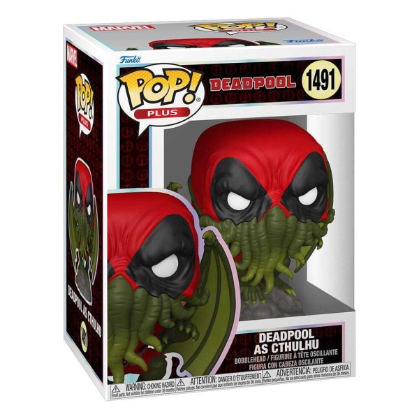 Marvel POP! 1491 Plus Vinyl beeldje Deadpool als Cthulhu 9 cm