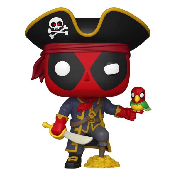 Marvel POP! 1493 Plus Vinyl beeldje Deadpool als Long John Zilver 9 cm