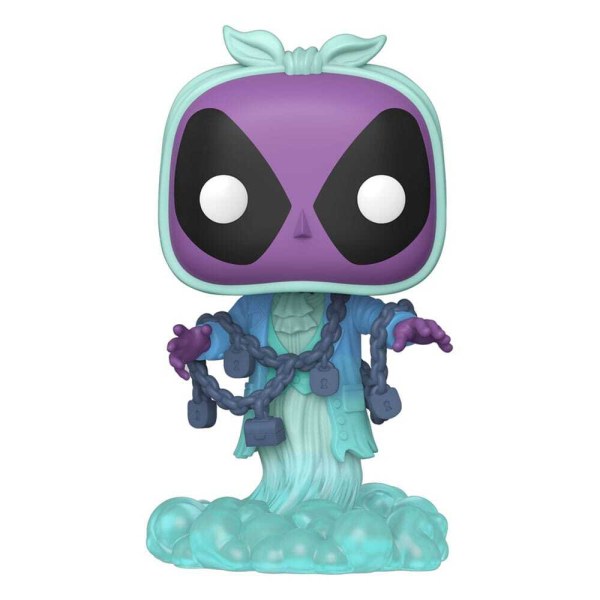 Marvel POP! 1494 Plus Vinyl beeldje Deadpool als Jacob Marley 9 cm