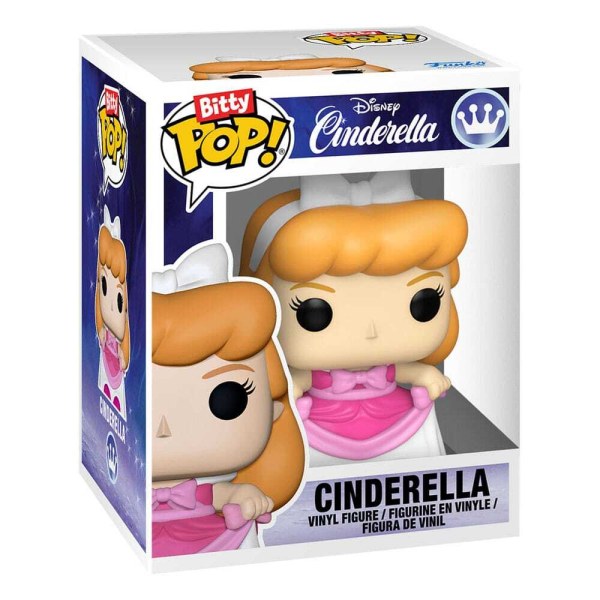 Disney Bitty POP! Displaystandaard met 2 Figuren van Assepoesters kasteel