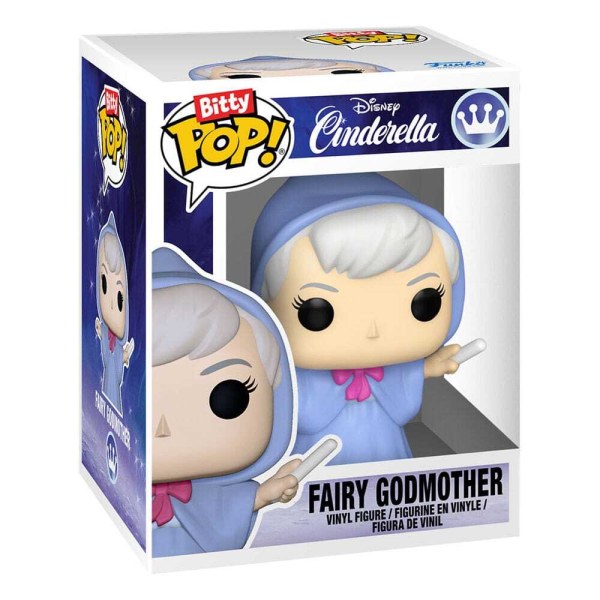 Disney Bitty POP! Displaystandaard met 2 Figuren van Assepoesters kasteel