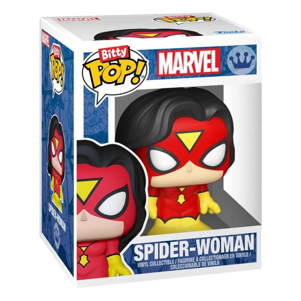 Marvel Bitty POP! Displaystandaard met 2 Spider-Man Web Vinyl Figuren