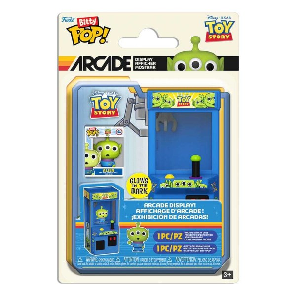 Toy Story 4 Bitty POP! Arcade Vinyl Figuur Alien (Glow)