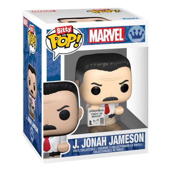 Spider-Man-pakket met 4 Bitty POP-beeldjes! Vinyl Serie 1 2 cm