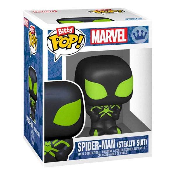 Spider-Man-pakket met 4 Bitty POP-beeldjes! Vinyl Serie 1 2 cm