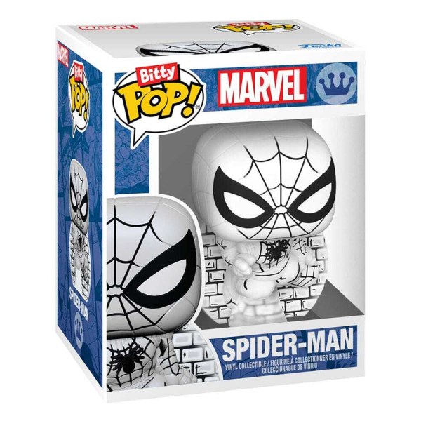 Spider-Man-pakket met 4 Bitty POP-beeldjes! Vinyl Serie 1 2 cm