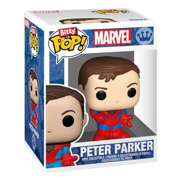 Spider-Man-pakket met 4 Bitty POP-beeldjes! Vinyl Serie 1 2 cm
