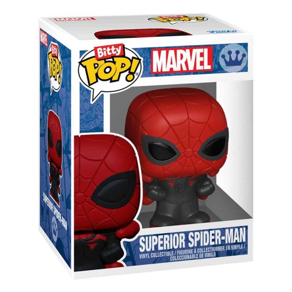 Spider-Man-pakket met 4 Bitty POP-beeldjes! Vinyl Serie 4 2 cm