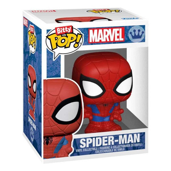 Spider-Man-pakket met 4 Bitty POP-beeldjes! Vinyl Serie 4 2 cm
