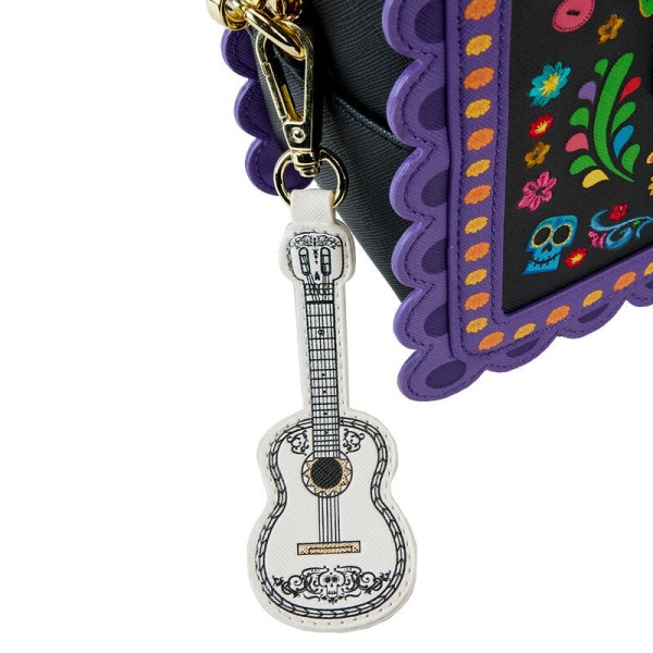 Loungefly Disney Coco Miguel Calavera Floral Skull schoudertas