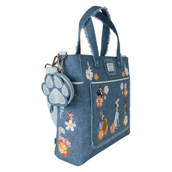 HONDEN EN KATTEN CONVERTIBELE RUGZAK EN SHOPPER MET MUNTZAKJE - DISNEY LOUNGEFLY