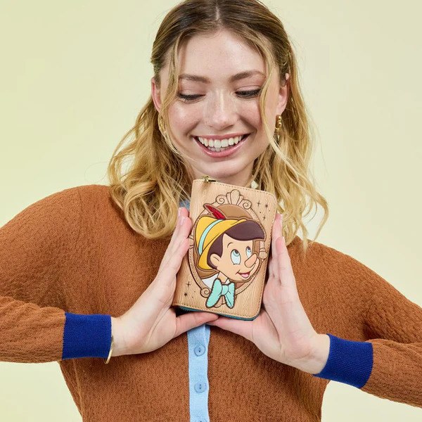 Cameo Pinochio-portemonnee - Disney Loungefly