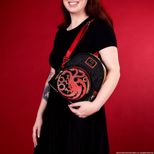 Loungefly Game of Thrones House of the Dragon Targaryen rugzak 26cm