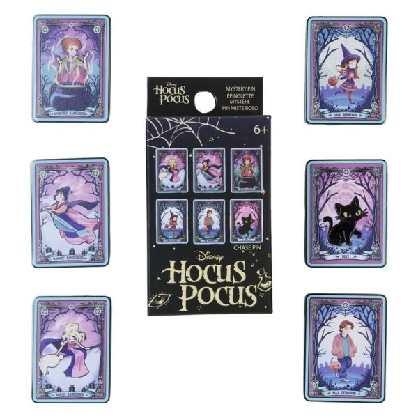 Blind Box Emaille Pin Disney Hocus Pocus Tarot assorti