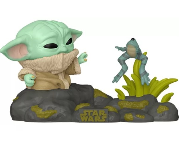 Star Wars Pop! 721 Deluxe Mandalorian S10 Din Grogu Kikker