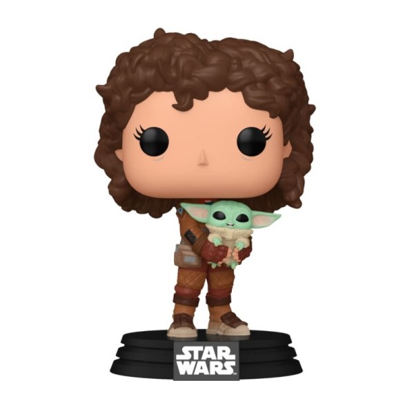 Star Wars Mandalorian Pop! 665 S9 Peli Motto Grogu