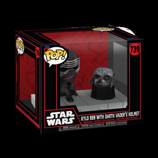 Star Wars Pop! 739 Deluxe Darkside Kylo Ren Vader Masker