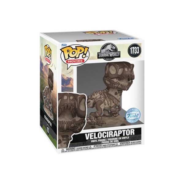 Jurassic Park Pop! 1733 Super Velociraptor Fossiel