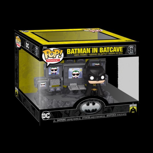 Dc Pop! 519 Moments Batman 85e verjaardag Batman in Batcave
