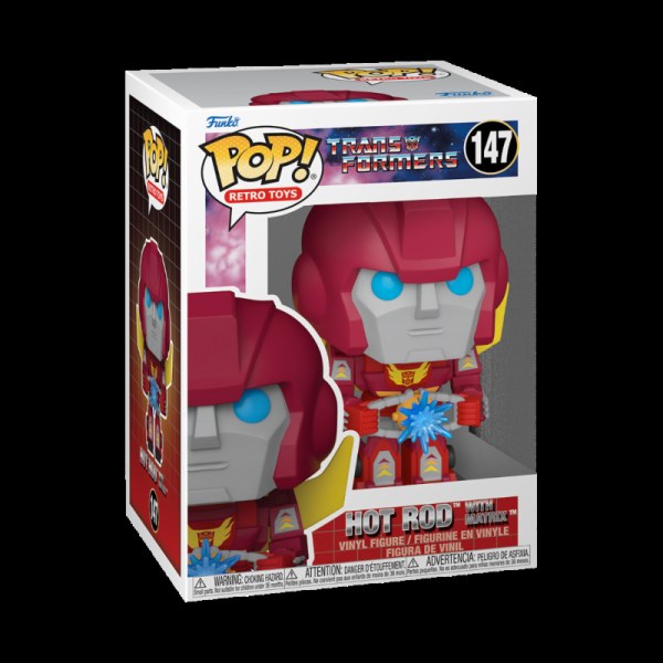 Transformers Pop! 147 S4 Hot Rod met Matrix