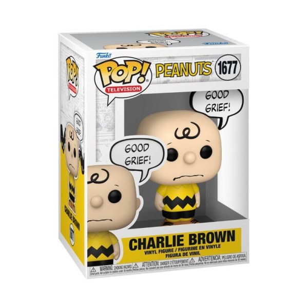 Snoopy Peanuts Pop! 1677 Charlie Brown Goede Grief