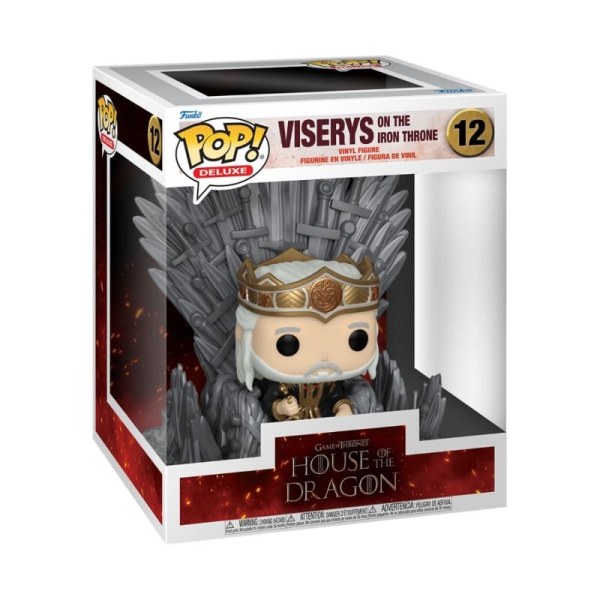 FUNKO POP Deluxe! 12 Viserys On Throne - House Of The Dragon S2