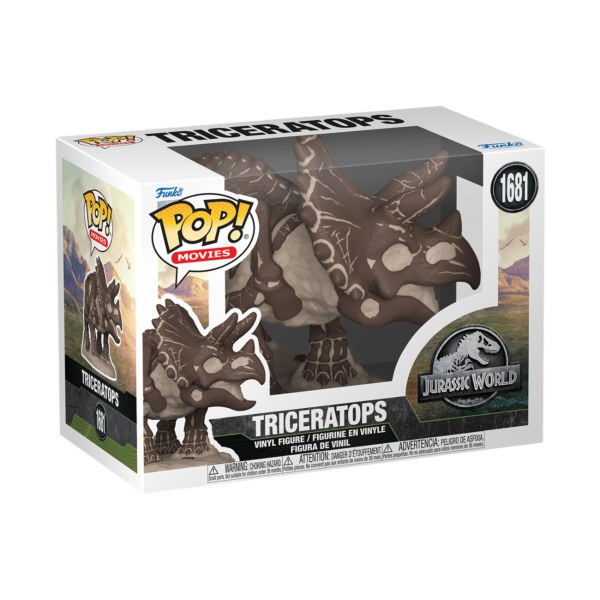 Jurassic Park Pop! 1681 Fossiele Triceratops