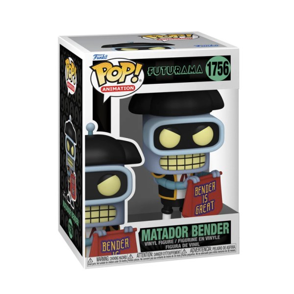 Futurama Pop! 1756 S4 Bender Matador
