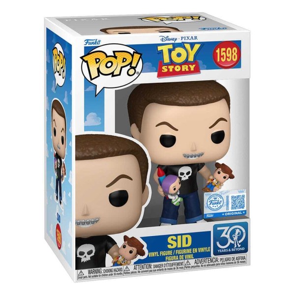 Toy Story POP! 1598 Disney Vinyl figuren Sid (30-jarig jubileum) 9 cm