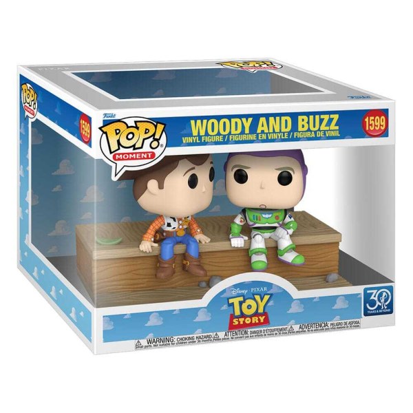 Toy Story POP Moment 1599 figuren Woody en Buzz (30-jarig jubileum) 9 cm
