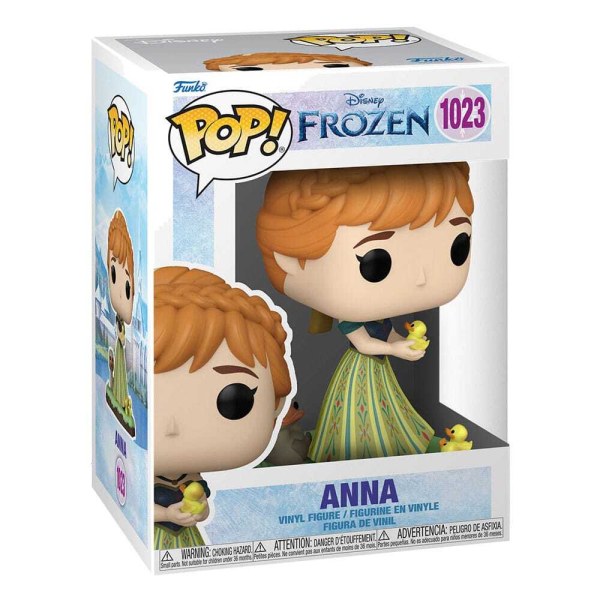 Disney: Ultimate Princess POP! 1023 Disney Vinyl Figuur Anna (Frozen) 9 cm