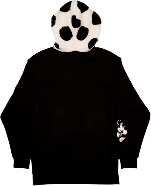 Minnie Rocks the Dots Sherpa Hoodie maat S - DISNEY LOUNGEFLY