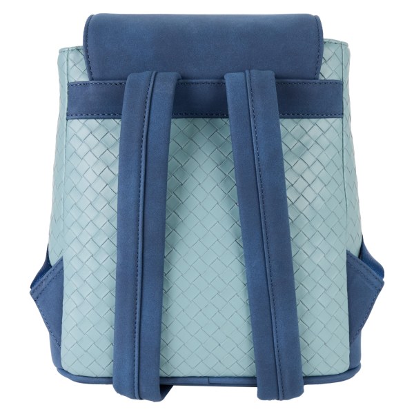 Mini Rugzak met geborduurde bloemen Stitch - DISNEY LOUNGEFLY