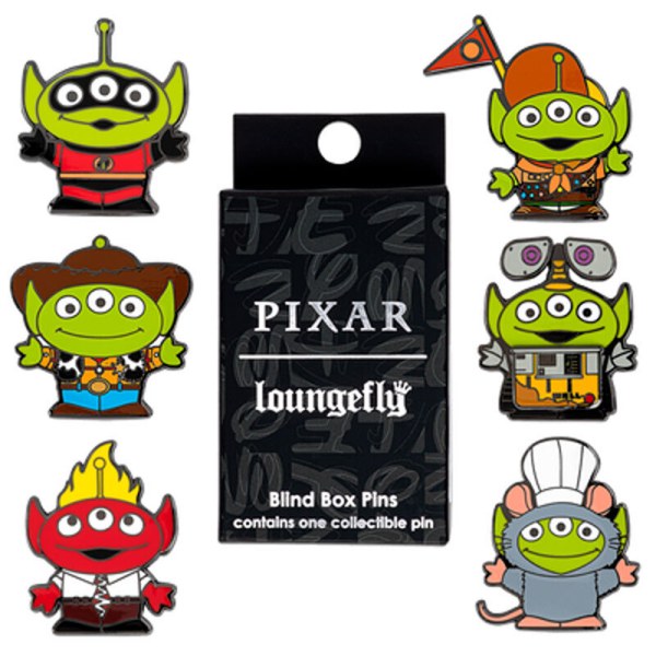 Loungefly Disney Pixar Toy Story Alien Mysterie Blind Box Emaille Pin